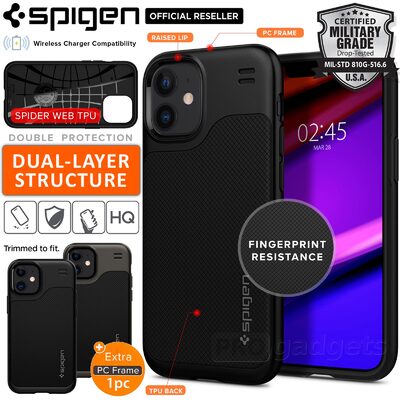 Genuine SPIGEN Hybrid NX Dual Layer Tough Cover for Apple iPhone 12 mini (5.4-inch) Case