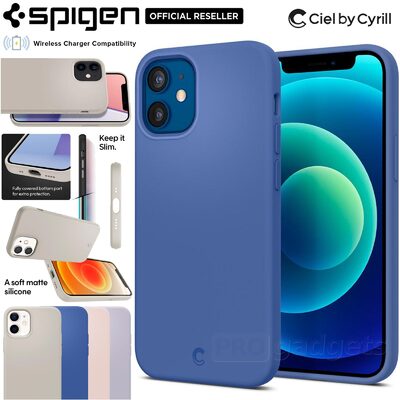 Genuine SPIGEN Ciel by CYRILL Silicone Fit Soft Rugged Slim Cover for Apple iPhone 12 mini (5.4-inch) Case
