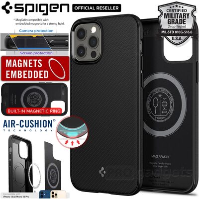 SPIGEN Mag Armor Case for iPhone 12 / 12 Pro (6.1-inch)