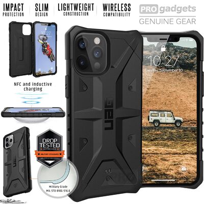 Genuine UAG Pathfinder Feather-Light Rugged Mil-STD Cover for Apple iPhone 12 / 12 Pro (6.1-inch) Case