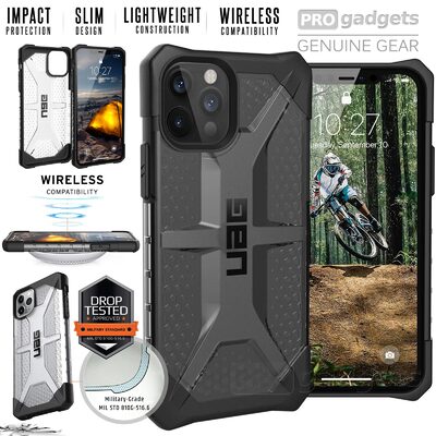 Genuine UAG Military Drop Tested Plasma Rugged Cover for Apple iPhone 12 / 12 Pro (6.1-inch) Case