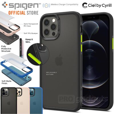 Genuine SPIGEN Ciel by CYRILL Color Brick Bumper Cover for Apple iPhone 12 Pro Max (6.7-inch) Case