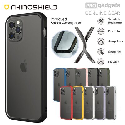 Genuine RHINOSHIELD Mod NX Tough Hard Bumper Cover for Apple iPhone 12 Pro Max (6.7-inch) Case