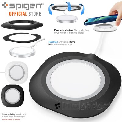 Genuine SPIGEN Mag Fit Case Cover for Apple MagSafe Wireless Charger Charging Pad