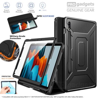 Moko Full Body Trifold Stand Case Cover for Samsung Galaxy Tab S8/ S7 11.0 Case