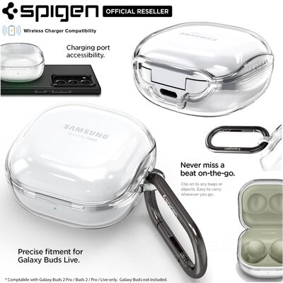 SPIGEN Ultra Hybrid Case for Galaxy Buds 2 Pro / Buds 2 / Pro / Live