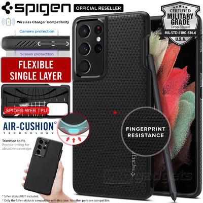 SPIGEN Liquid Air Pen Edition Case for Galaxy S21 Ultra