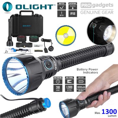 Genuine Olight Javelot Turbo Hunting Kit LED Torch 1300m Long Range Flashlight