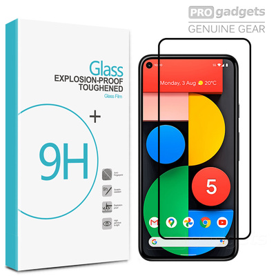 Full Cover Tempered Glass Screen Protector for Pixel 5