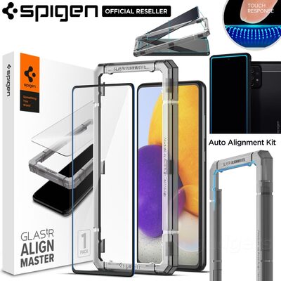 SPIGEN AlignMaster Full Cover Glass Screen Protector for Galaxy A72