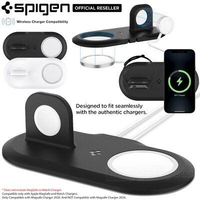 SPIGEN MagFit Duo Charging Dock for MagSafe / Apple Watch Charger