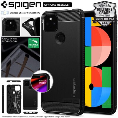 SPIGEN Rugged Armor Case for Google Pixel 5a 5G