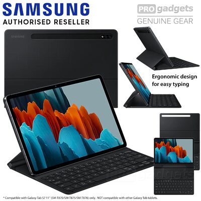 Samsung Book Cover Keyboard Case for Galaxy Tab S7 11.0 (No Trackpad)