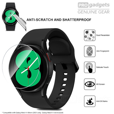 Full Cover Tempered Glass Screen Protector for Galaxy Watch 4 40mm