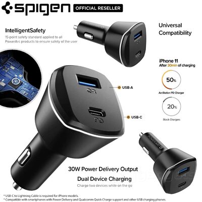 SPIGEN ArcField PC1800 Car Charger for Universal