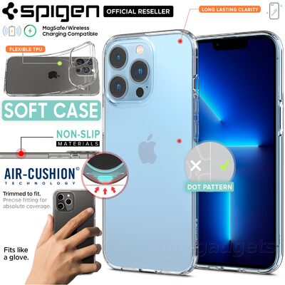 SPIGEN Liquid Crystal Case for iPhone 13 Pro (6.1-inch)