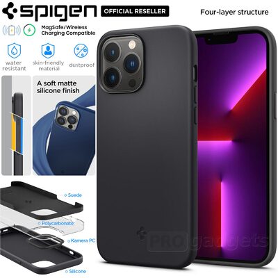 SPIGEN Silicone Fit Case for iPhone 13 Pro Max (6.7-inch)