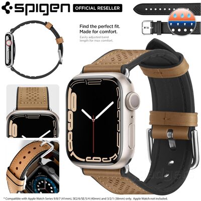 SPIGEN Retro Fit Watch Band for Apple Watch Series 7/6/SE/5/4/3/2/1 (41/40/38mm)