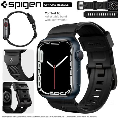 SPIGEN Rugged (41/40/38mm) Watch Band for Apple Watch Series 9/SE2/7/6/SE/5/4/3/2/1