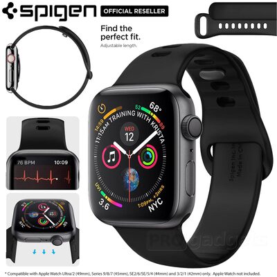 SPIGEN Silicone Fit Watch Band for Apple Watch Series 7/6/SE/5/4/3/2/1 (45/44/42mm)