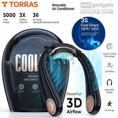 TORRAS Coolify Wearable Air Conditioner Neck Fan