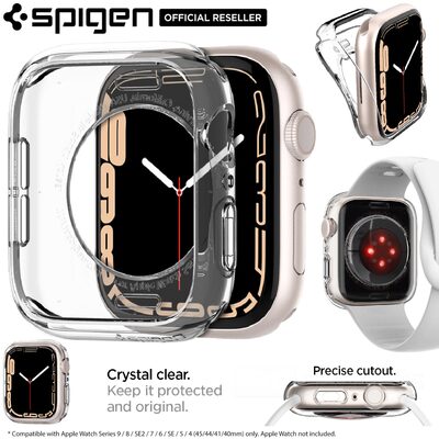 SPIGEN Liquid Crystal Case for Apple Watch Series 9/8/SE2/7/6/SE/5/4 (45mm/44mm)