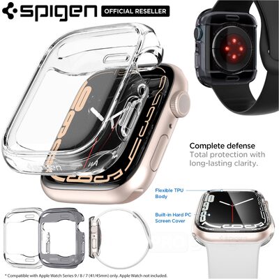 SPIGEN Ultra Hybrid Case for Apple Watch Series 9/8/7 (41mm)