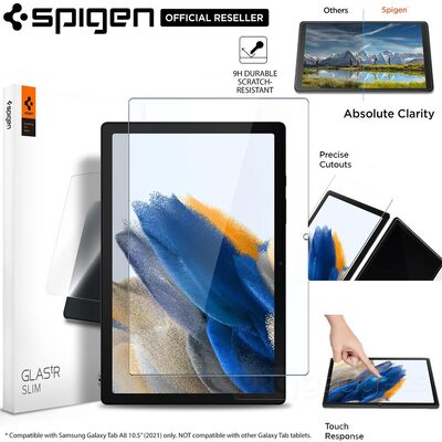 SPIGEN GLAS.tR Slim Glass Screen Protector for Galaxy Tab A8 10.5"