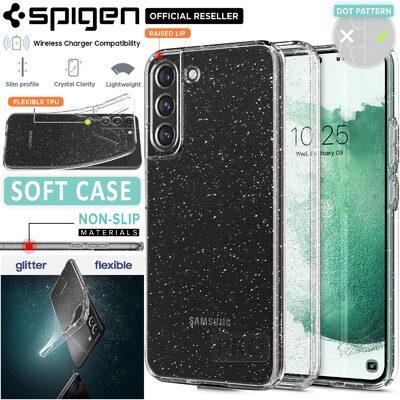 SPIGEN Liquid Crystal Glitter Case for Galaxy S22 Plus