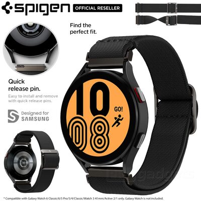SPIGEN Lite Fit Watch Band (20mm) for Galaxy Watch 6 / 6 Classic / 5 / 5 Pro / 4 / 4 Classic