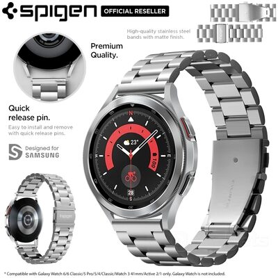 SPIGEN Modern Fit Watch Band 20mm for Galaxy Watch 4/Classic/Watch 3 41mm/Active 2/1