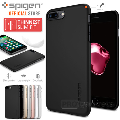 iPhone 7 Plus Case, Genuine SPIGEN Ultra THIN FIT Exact-Fit SLIM Cover for Apple