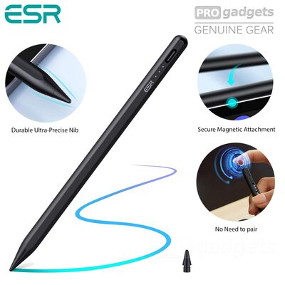 ESR Aluminium Digital iPad Stylus Pencil with Magnetic