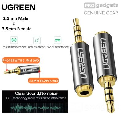 UGREEN 2.5mm Male to 3.5mm Female Audio Adapter
