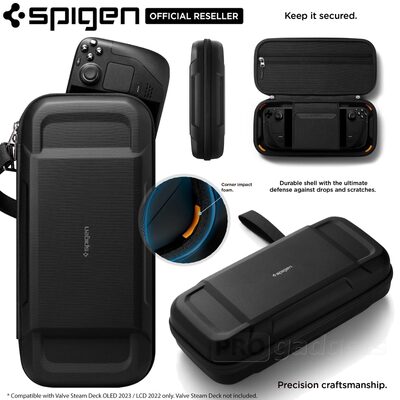 SPIGEN Rugged Armor Pro Pouch Case for Valve Steam Deck