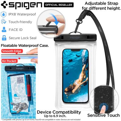 SPIGEN A610 Aqua Shield WaterProof Universal Phone Pouch Case
