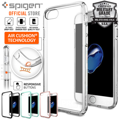 iPhone 7 Plus Case, Genuine SPIGEN Ultra Hybrid AIR CUSHION Soft Cover for Apple