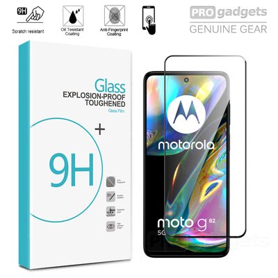 Full Cover Tempered Glass Screen Protector for Motorola G82 5G