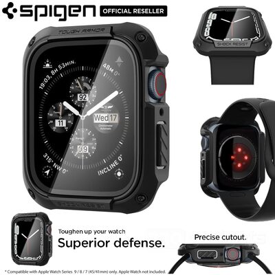 SPIGEN Tough Armor Case for Apple Watch Series 9/8/7 (41mm)