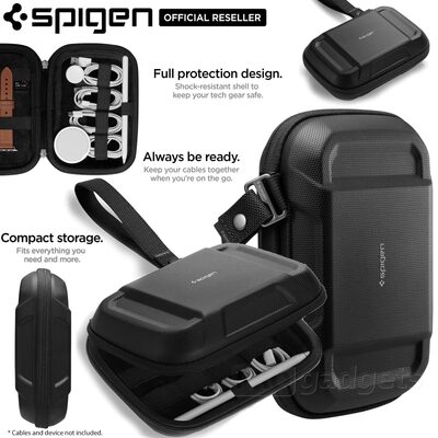SPIGEN Rugged Armor Pro Pouch Case Cable Organizer Bag