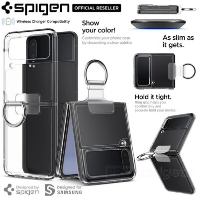 SPIGEN Thin Fit Ring My Sketch Case for Galaxy Z Flip 4