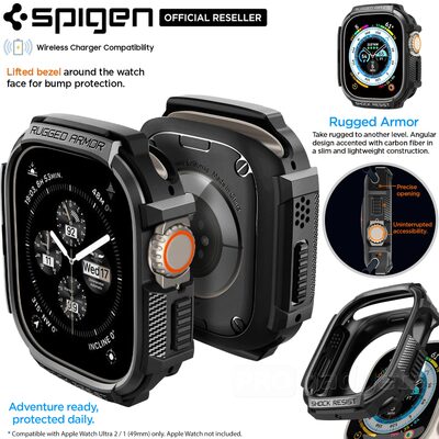 SPIGEN Rugged Armor Case for Apple Watch Ultra 2 / 1 49mm