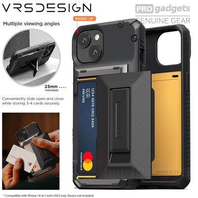 VRS DESIGN Damda Glide Hybrid Case for iPhone 14