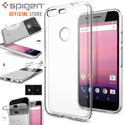 Google Pixel XL Case, Genuine SPIGEN Liquid Crystal Slim Soft Cover for Google