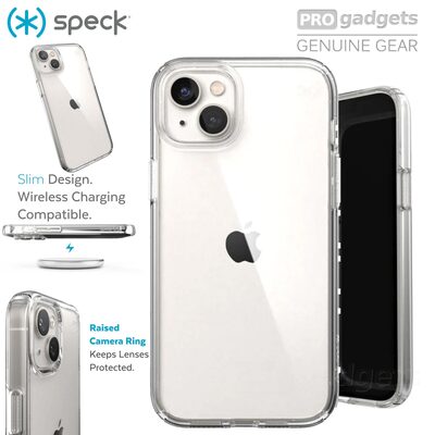 Speck Presidio Perfect Clear Case for iPhone 14 Plus