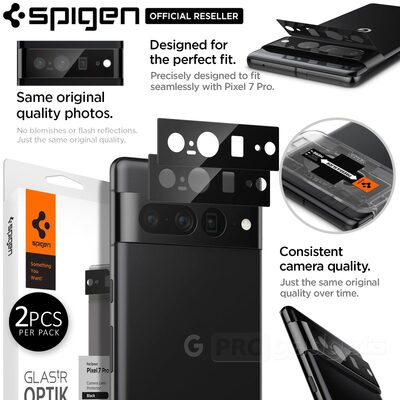 SPIGEN Glas.tR Optik Lens 2PCS Camera Protector for Google Pixel 7 Pro