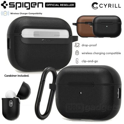 CYRILL by SPIGEN Kajuk Case for AirPods Pro 2 (2022/2023) (USB-C/Lightening Cable)