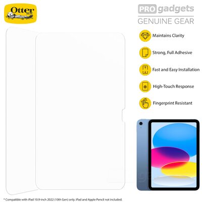 Otterbox Alpha Glass Screen Protector for iPad 10.9 10th Gen 2022