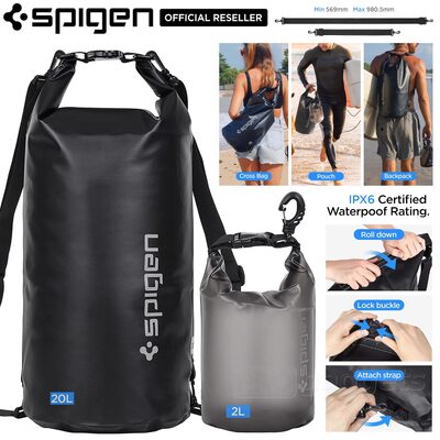 SPIGEN A630 Aqua Shield Universal Set 20L + 2L IPX6 Waterproof Dustproof Bags