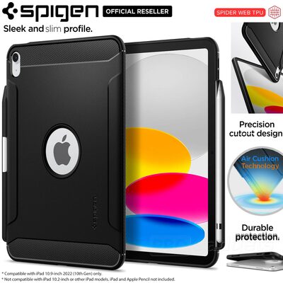 SPIGEN Rugged Armor Case for iPad 10.9 10th Gen 2022